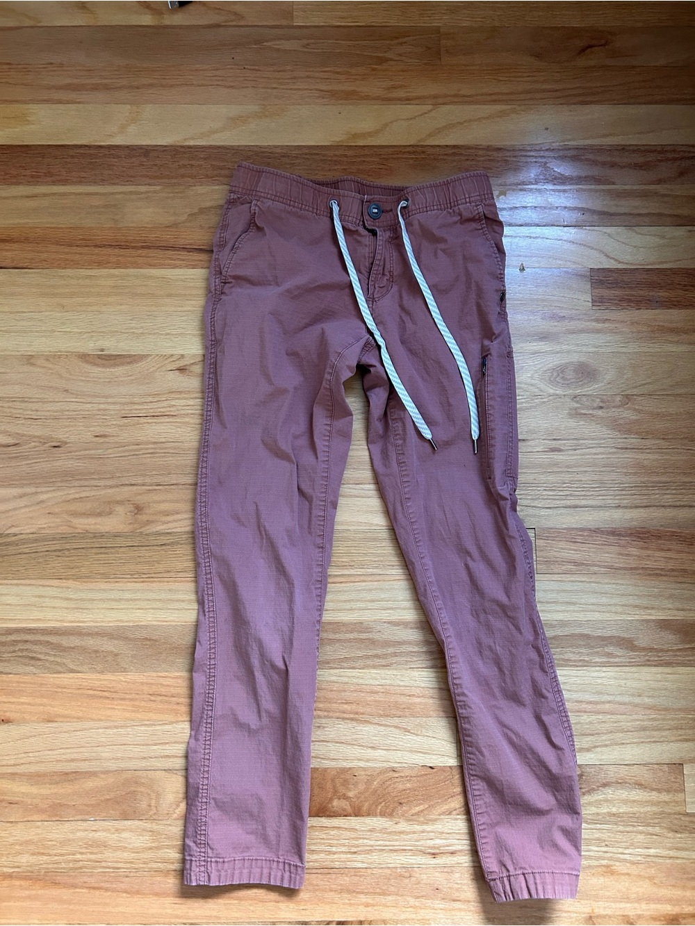 Vuori Ripstop Jogger Pants XS Utility Drawstring Zip Pocket